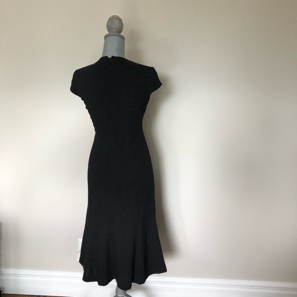 Précis petite long black mermaid style dress - Picture 4 of 6